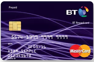 Claim Your BT Reward Card