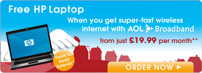 Carphone Warehouse Free Laptop Offer With AOL Broadband