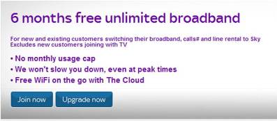 Click Here To Visit Sky.com/JustBroadband For Further Information
