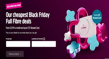 Plusnet Black Friday Deals 2023