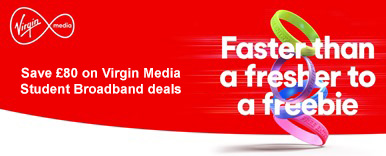 Virgin Media Student Broadband Deals